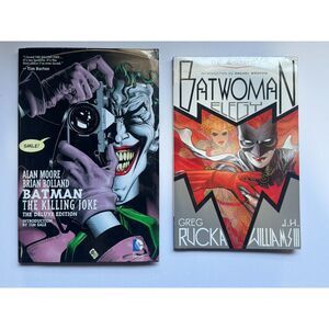DC Comics 2-Book Lot Batwoman: Elegy TPB + Batman: The Killing Joke Hardcover